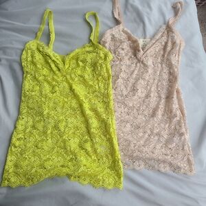 Urban Outfitters Lace Pins And Needles Camisole Bundle